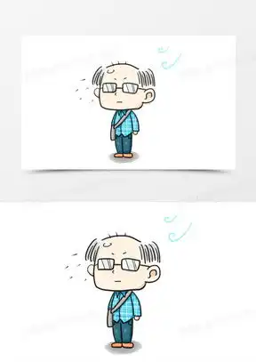 脱发的图片可爱表情包大全熊猫办公