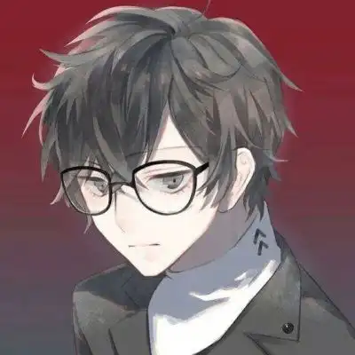 动漫男含眼镜男