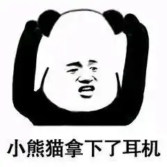 表情包小熊猫整理了一下新发型