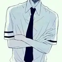男生头像下半身白色衣服