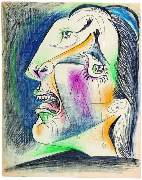 看毕加索无尽的绘画千幅纸上作品蓬皮杜展出