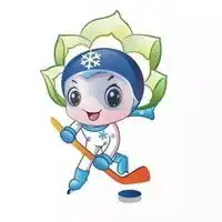 冰壶运动头像卡通冰壶运动项目头像