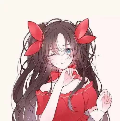 可爱不止一点的动漫闺蜜头像