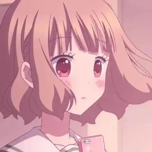 动漫女生头像也曾想跟你一起看星星