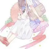 动漫女头像清新简约古风
