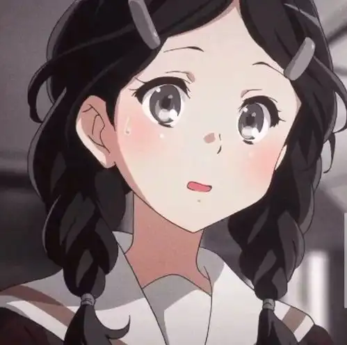 眼里有星星的动漫女头温柔