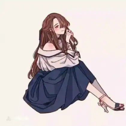 动漫头像女生闺蜜