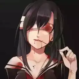 暗黑系病娇头像动漫风