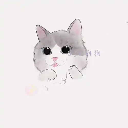 猫猫动漫头像可爱古风