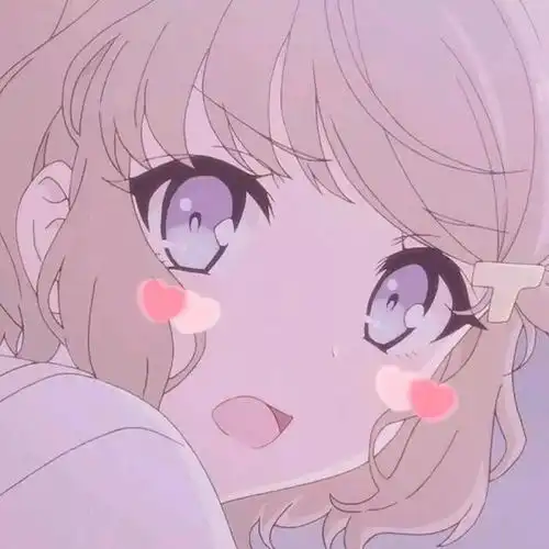 可可爱爱少女头像二次元动漫头像