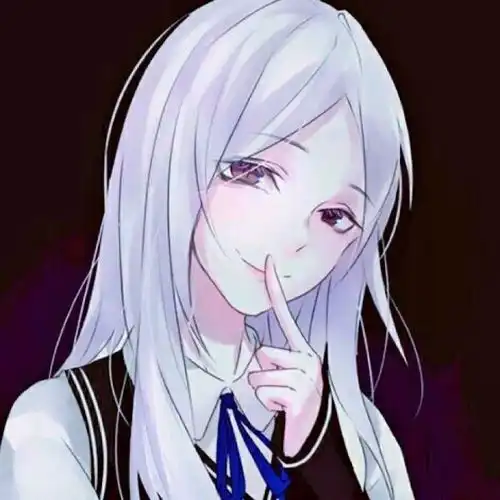 动漫女头像清新简约小窝