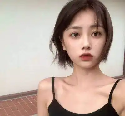 短发动漫女头像女头