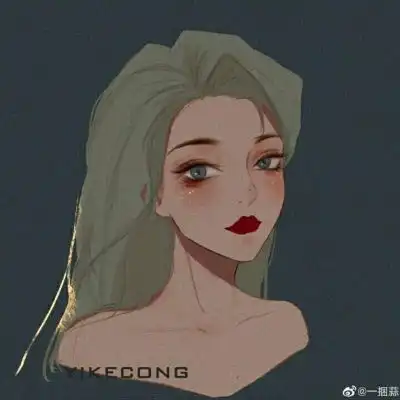 动漫头像暗黑一个人女生