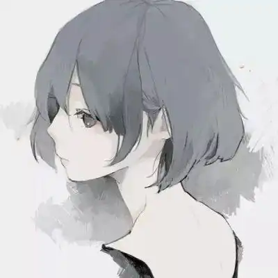 短发动漫女头像克里米亚
