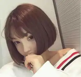 短发动漫女头像发型