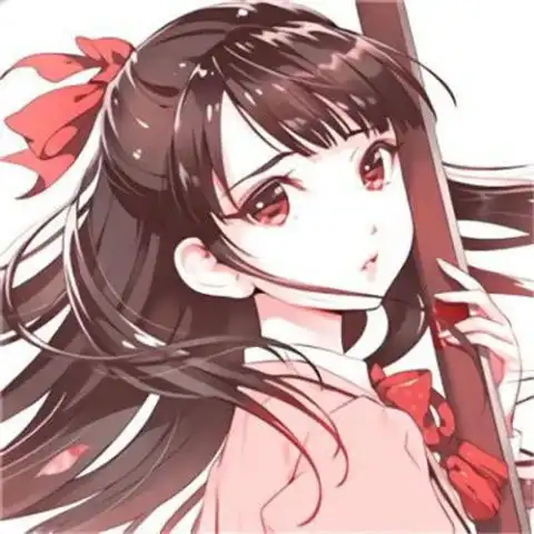 情侣头像动漫特别明显女