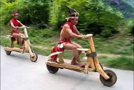 他们都开这种车,酷毙了