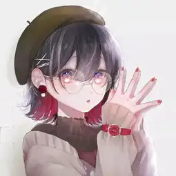 手绘动漫女头你的头像真好看