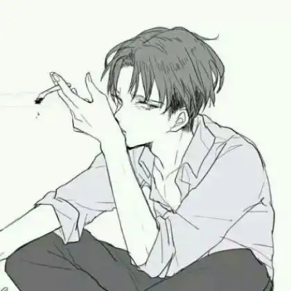 冷酷有杀气的动漫头像伤