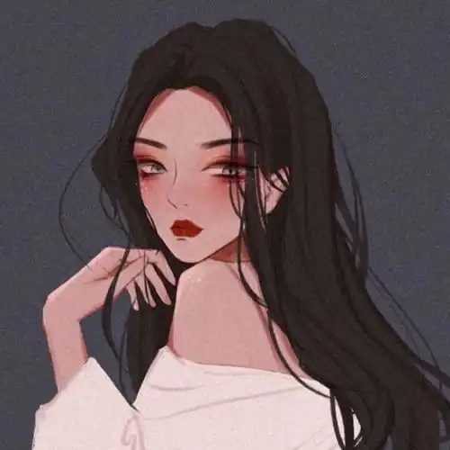女生黑暗动漫头像图片十