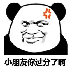 表情包小朋友你过分了啊