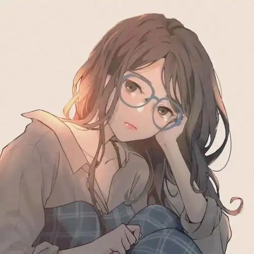 戴眼镜的动漫女头你找到你的知音了吗