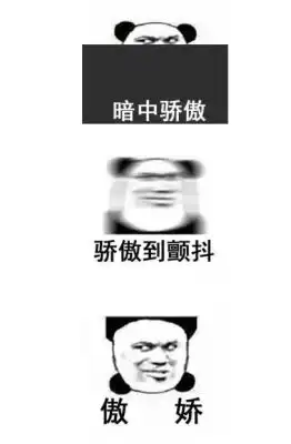 骄傲无比骄傲系列表情包大全下载完整版表情包图片合集分享52pk下载中心