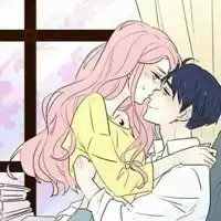 动漫男生女生接吻头像一