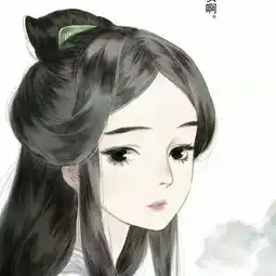 古风头像女生黑白拿刀