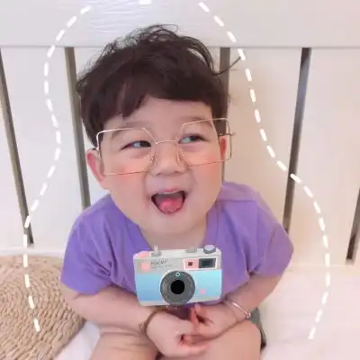 头像男可爱呆萌小男孩