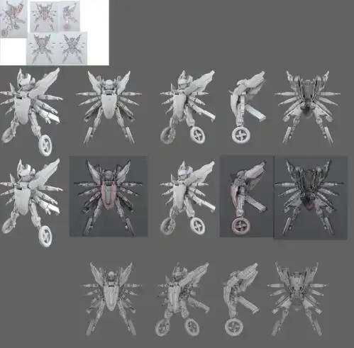 千稿修改下机甲动画巨制,揭秘功夫动漫动车侠幕后创作