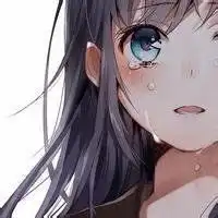 女生黑暗头像动漫孤独哭