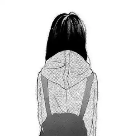 动漫背影女生头像动漫女