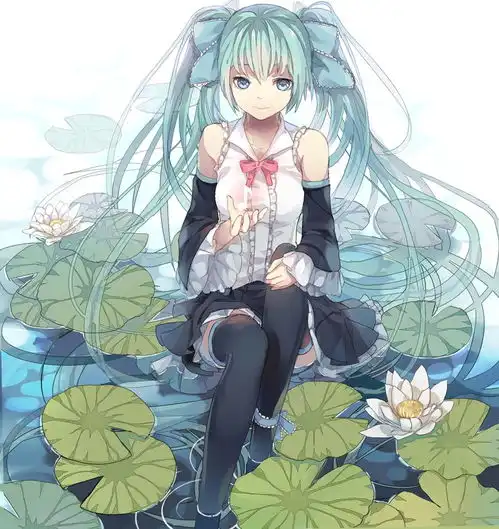 手铐女生动漫头像初音