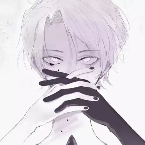 男生头像下半身白色衣服