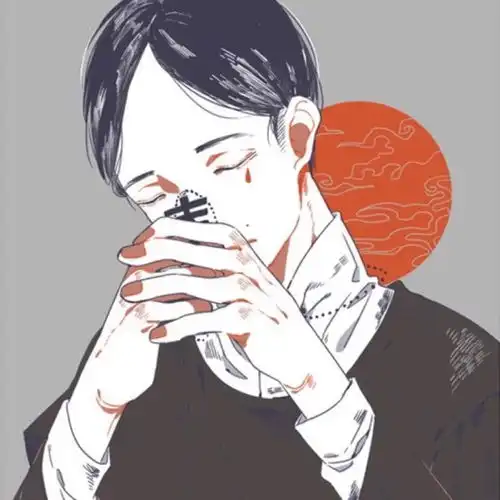 动漫男头你走之后,雨越下越大