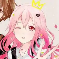 二次元男女cp接吻头像微信头像图片大全