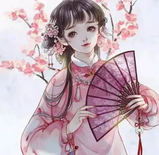 好看动漫女生头像古风