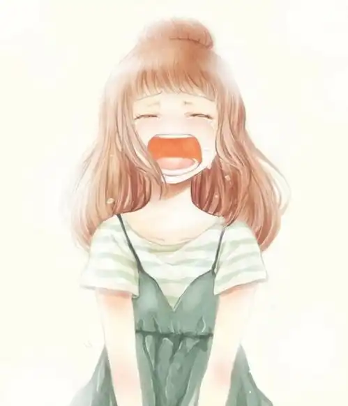 肚子痛动漫人物头像陈妍