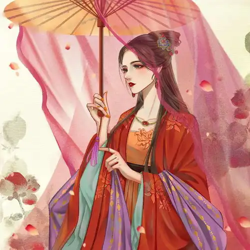 妩媚女生头像动漫古风头