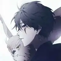 高冷男生动漫头像侧脸