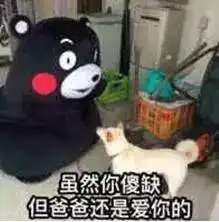 说得好儿子,爸爸为你骄傲