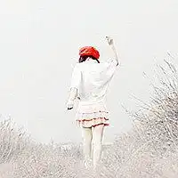 微信头像背影女唯美人物微信头像图片大全