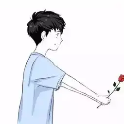 情侣头像动漫特别明显男