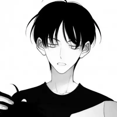 黑白漫画头像女高冷动漫