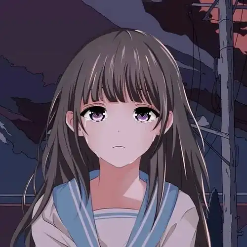 辣妹风动漫头像蝴蝶袖