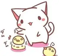 猫猫动漫可爱头像呆萌