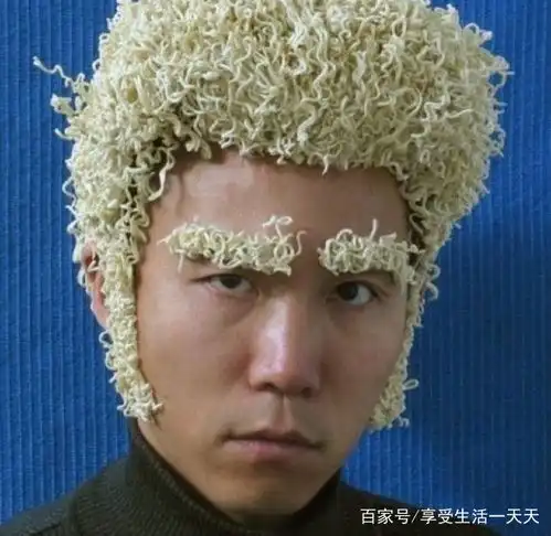 搞笑gif如果你的假发找不着,可以试试这个