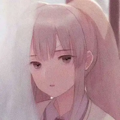 动漫女头像清新简约唯美