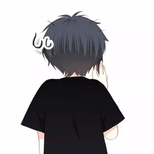 动漫男生女生接吻头像一